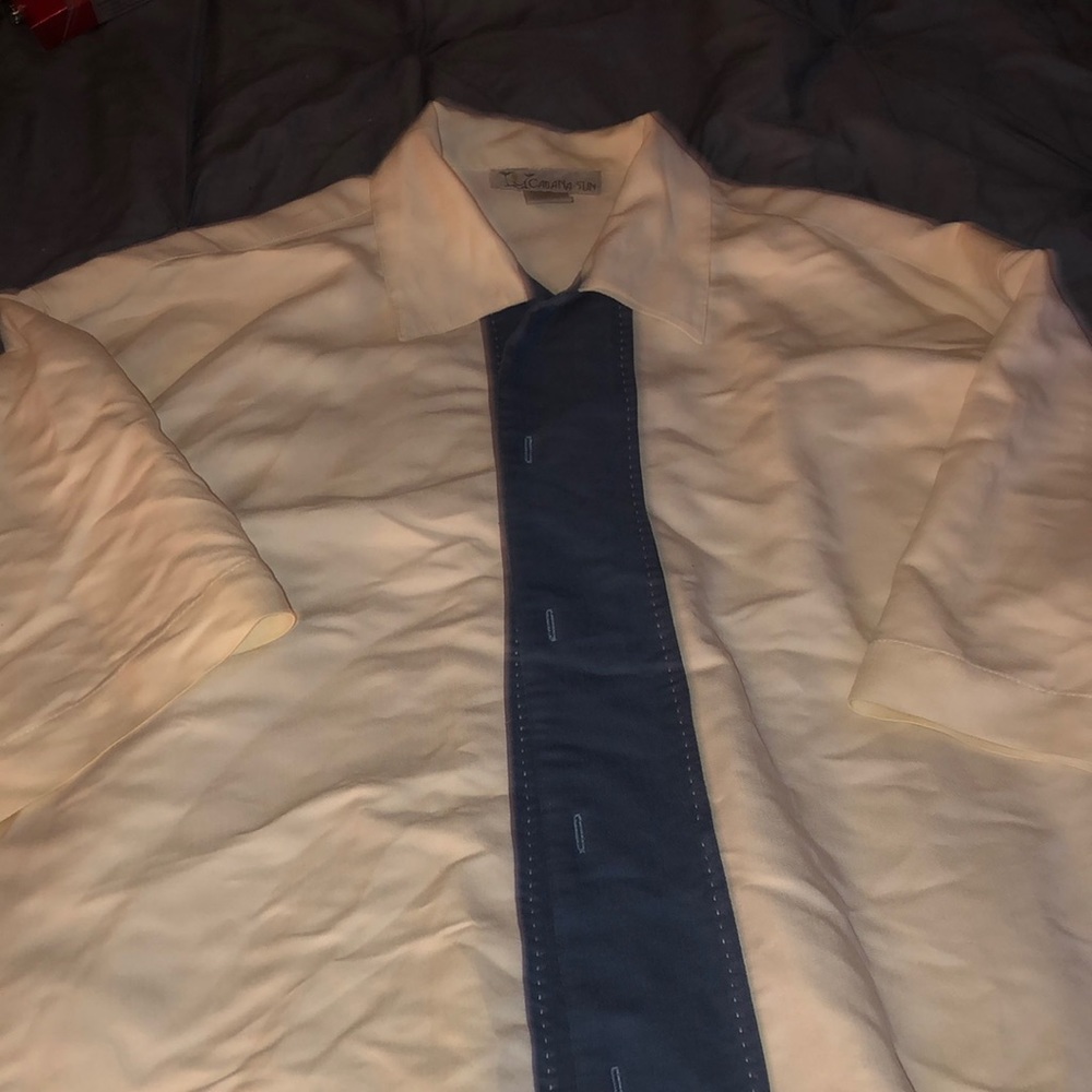 Cabana sun button down shirt